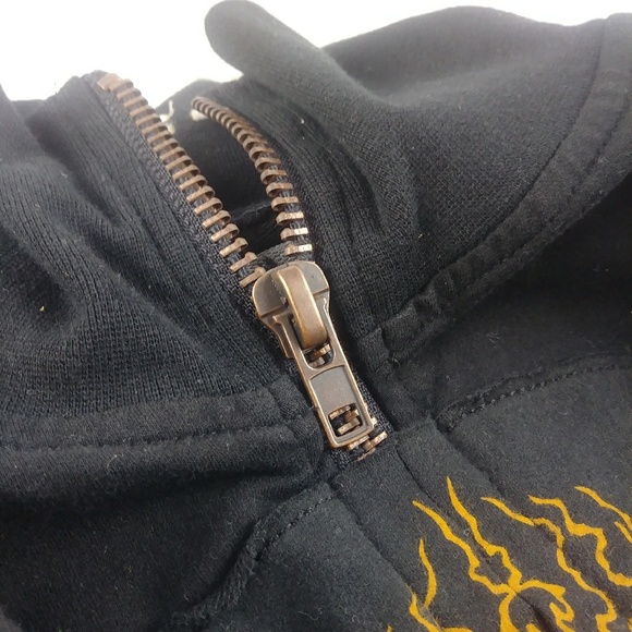 DISTRICT 81-3 L/S Black Jacket Buddha Multi Sz's - Picture 6 of 8